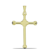 Pandantiv din Argint 925 Placat cu Aur ( 1.97 grame ) cu Onix Negru 0.12 Carate