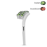 Inel din Argint 925 ( 2.41 grame ) cu Alexandrit Natural 0.44 Carate