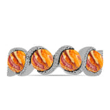 Inel din Argint 925 ( 3.61 grame ) cu Jaspul "Lion's Paw" 2.24 Carate