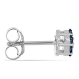 Cercei din Argint 925 ( 1.45 grame ) cu Moissanite Violet Imperial 0.47 Carate