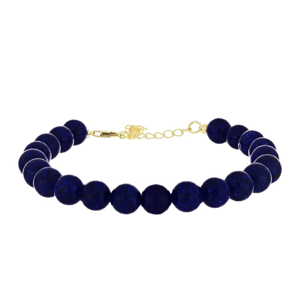 Brățară din Argint 925 Placat cu Aur ( 1.13 grame ) cu Lapis Lazuli 90.15 Carate