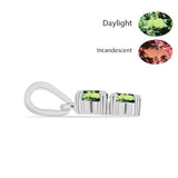 Pandantiv din Argint 925 ( 0.51 grame ) cu Alexandrit Natural 0.38 Carate