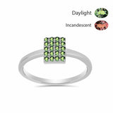 Inel din Argint 925 ( 2.29 grame ) cu Alexandrit Natural 0.38 Carate