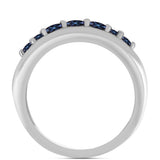 Inel din Argint 925 ( 4.5 grame ) cu Moissanite Violet Imperial 0.44 Carate