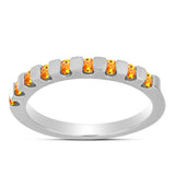 Inel din Argint 925 ( 2.48 grame ) cu Safir Padparadscha 0.36 Carate