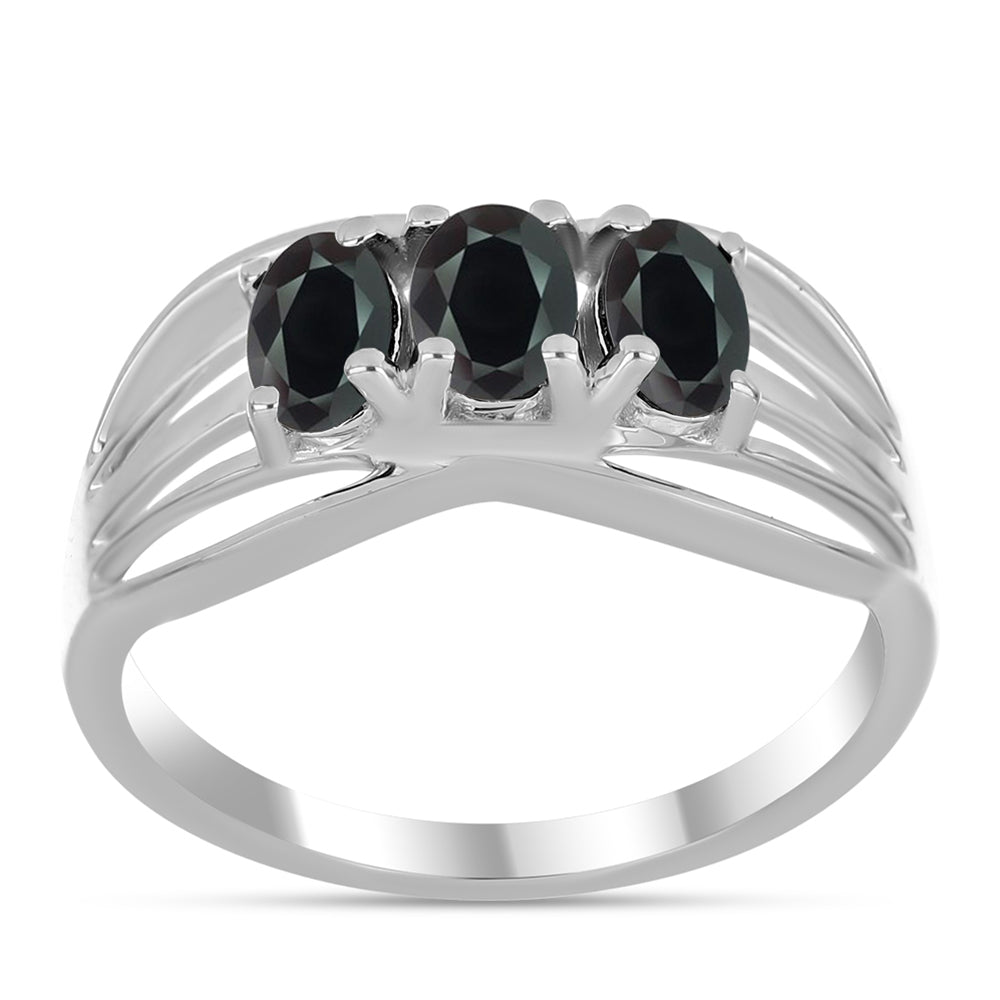 Inel din Argint 925 ( 2.84 grame ) cu Obsidian 0.97 Carate