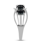Inel din Argint 925 ( 2.84 grame ) cu Obsidian 0.97 Carate