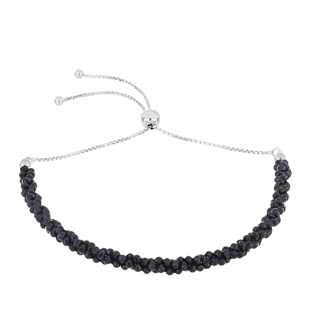 Brățară din Argint 925 ( 1.75 grame ) cu Obsidian 16.27 Carate