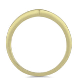 Inel din Argint 925 Placat cu Aur ( 2.57 grame ) cu Moissanit de Gheață 0.66 Carate