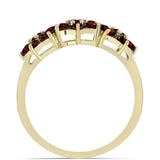 Inel din Argint 925 Placat cu Aur ( 2.79 grame ) cu Granat Barton 1.75 Carate