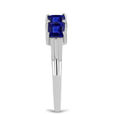 Inel din Argint 925 ( 2.01 grame ) cu Safir Albastru Australian 1.89 Carate