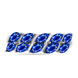 Inel din Argint 925 ( 2.54 grame ) cu Safir Albastru Australian 2.11 Carate