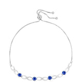 Brățară din Argint 925 ( 3.96 grame ) cu Safir Albastru Australian 1.56 Carate