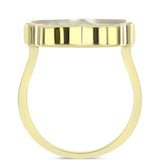 Inel din Argint 925 Placat cu Aur ( 3.56 grame ) cu Sidef 5.01 Carate