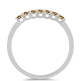 Inel din Argint 925 ( 1.64 grame ) cu Moissanite Șampanie 0.23 Carate
