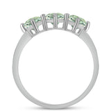 Inel din Argint 925 ( 1.98 grame ) cu Ametist Verde 1.6 Carate