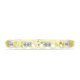Inel din Argint 925 Placat cu Aur ( 1.75 grame ) cu Diamant Alb 0.04 Carate