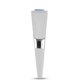 Inel din Argint 925 ( 2.99 grame ) cu Moissanite Albastru Oceanic 0.32 Carate