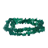 Set din Pepită ( 81.63 grame ) cu Agat Verde 408.13 Carate ( Colier+Brățară )
