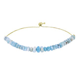Brățară din Argint 925 Placat cu Aur ( 1.75 grame ) cu Larimar(Piatra delfinului) 47.43 Carate