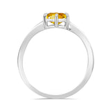Inel din Argint 925 ( 2.24 grame ) cu Citrin Rio Golden 1.17 Carate