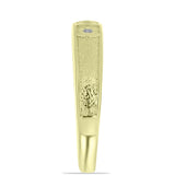 Inel din Argint 925 Placat cu Aur ( 2.55 grame ) cu Diamant Alb 0.02 Carate