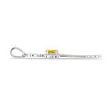 Cruce Pandantiv din Argint 925 ( 2.52 grame ) cu Citrin Rio Golden 0.41 Carate