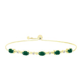 Brățară din Argint 925 Placat cu Aur ( 5.01 grame ) cu Agat Verde și Topaz Alb 2.07 Carate