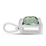 Pandantiv din Argint 925 ( 0.83 grame ) cu Ametist Verde 1.61 Carate