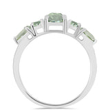 Inel din Argint 925 ( 2.31 grame ) cu Ametist Verde 1.79 Carate