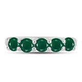 Inel din Argint 925 ( 2.73 grame ) cu Calcedon Verde 1.22 Carate