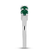 Inel din Argint 925 ( 2.73 grame ) cu Calcedon Verde 1.22 Carate