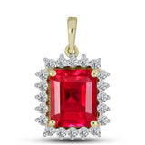 Pandantiv din Argint 925 Placat cu Aur ( 1.78 grame ) cu Agat Roșu și Topaz Alb 5 Carate