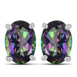 Set din Argint 925 ( 1.68 grame ) cu Topaz Mistic 2.12 Carate ( Cercei+Pandantiv )