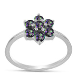 Inel din Argint 925 ( 1.77 grame ) cu Topaz Mistic 0.69 Carate