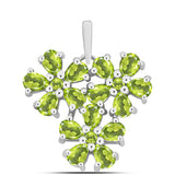Pandantiv din Argint 925 ( 2.3 grame ) cu Peridot Changbai 2.61 Carate