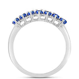 Inel din Argint 925 ( 2.97 grame ) cu Safir Albastru Australian 1.35 Carate