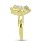 Inel din Argint 925 Placat cu Aur ( 4.45 grame ) cu Sidef 2.64 Carate