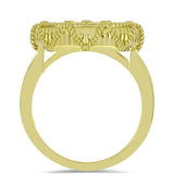 Inel din Argint 925 Placat cu Aur ( 5.38 grame ) cu Sidef 5.16 Carate