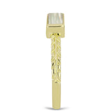 Inel din Argint 925 Placat cu Aur ( 2.27 grame ) cu Sidef 1.77 Carate