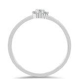 Inel din Argint 925 ( 1.52 grame ) cu Diamant Alb 0.15 Carate