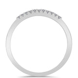 Inel din Argint 925 ( 1.34 grame ) cu Diamant Alb 0.08 Carate