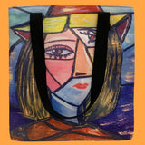 Geantă de Cumpărături, Picasso – Portrait Cubism - Multilady.ro