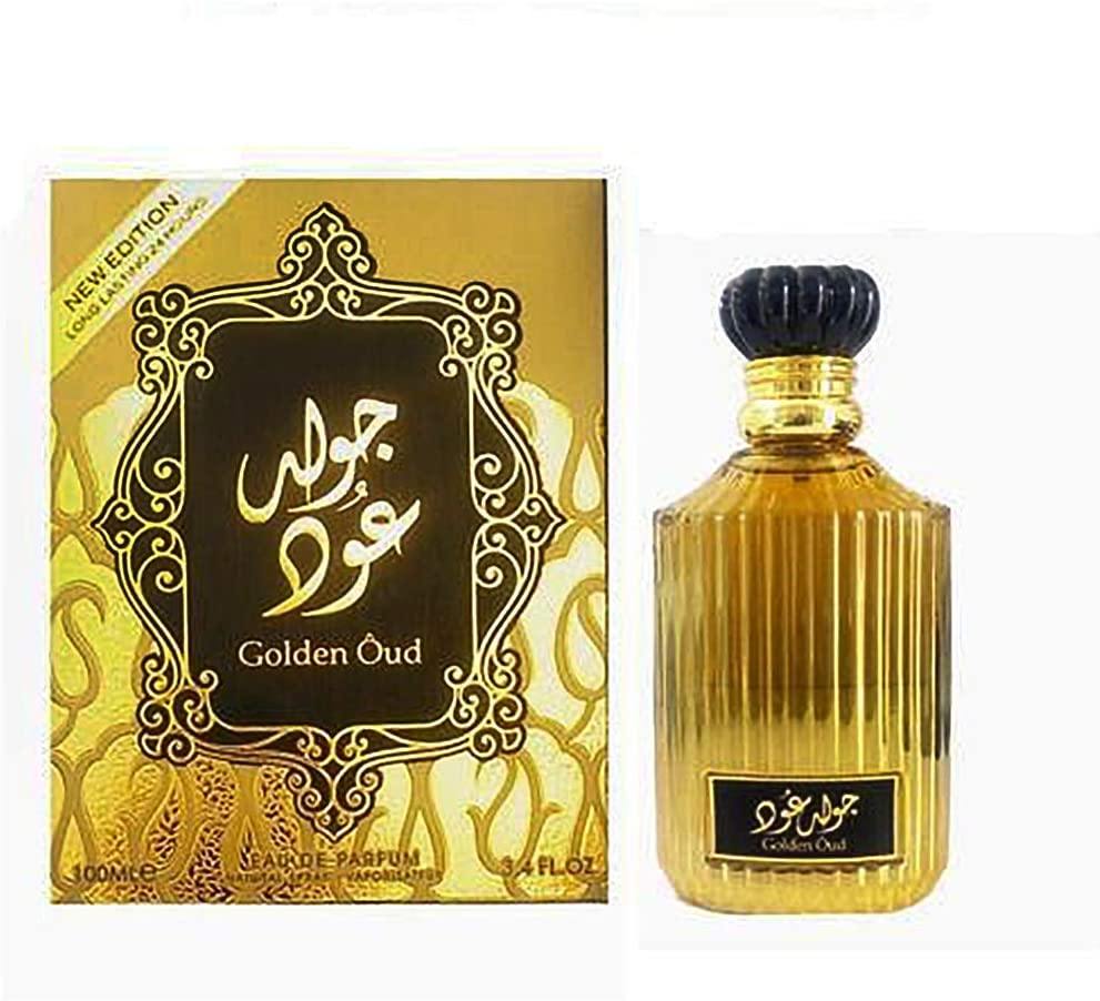 100 ml Eau De Parfum Golden Oud cu Arome Aromate Orientale, Unisex - Multilady.ro