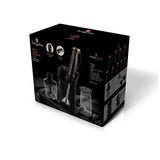 Set cu Blender Vertical și Tocător cu 5 piese Berlinger Haus Haus cu suport, colecția Black Rose