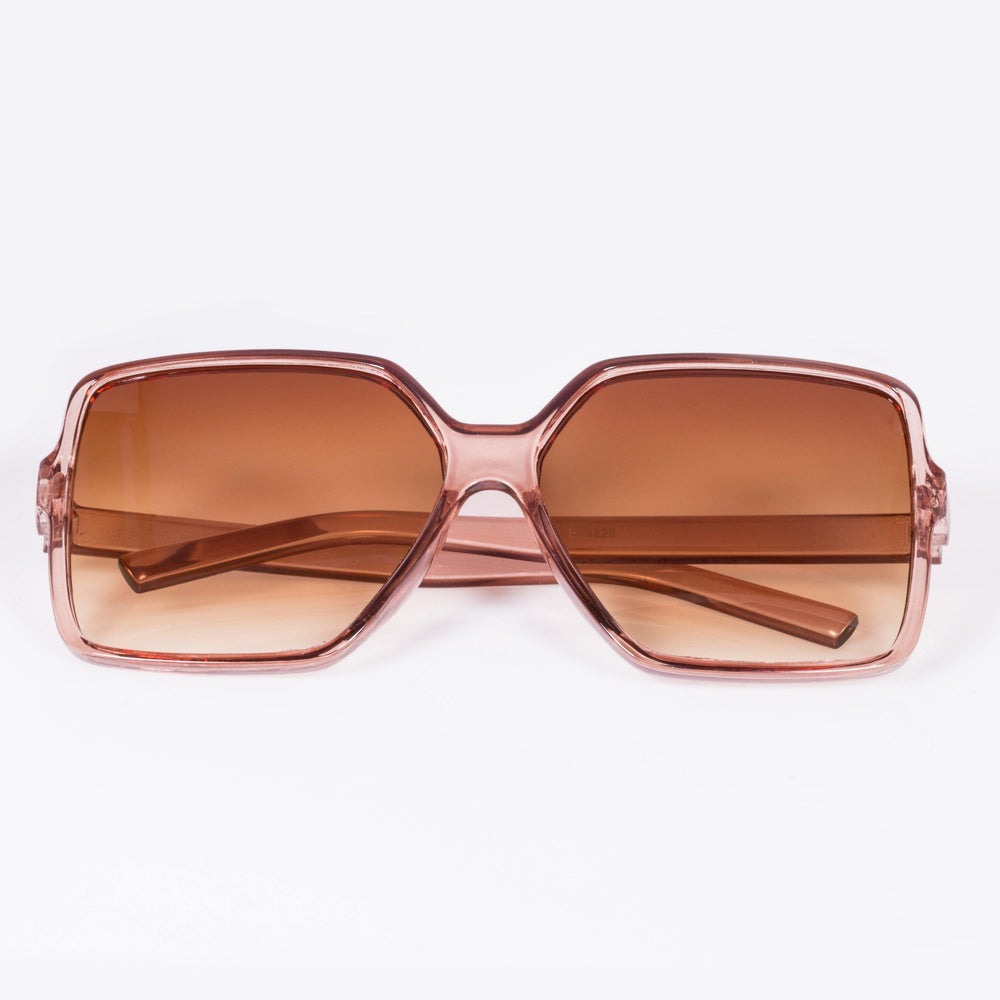 Ochelari de soare la modă clasici cu filtru UV400, maro