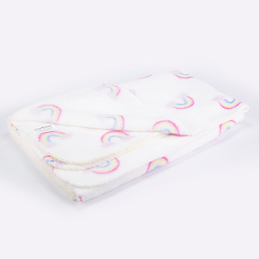 Pătură pentru bebeluși cu prosopel de somn în formă de cățel, mărimea 90 X 75 cm, culoare: roz