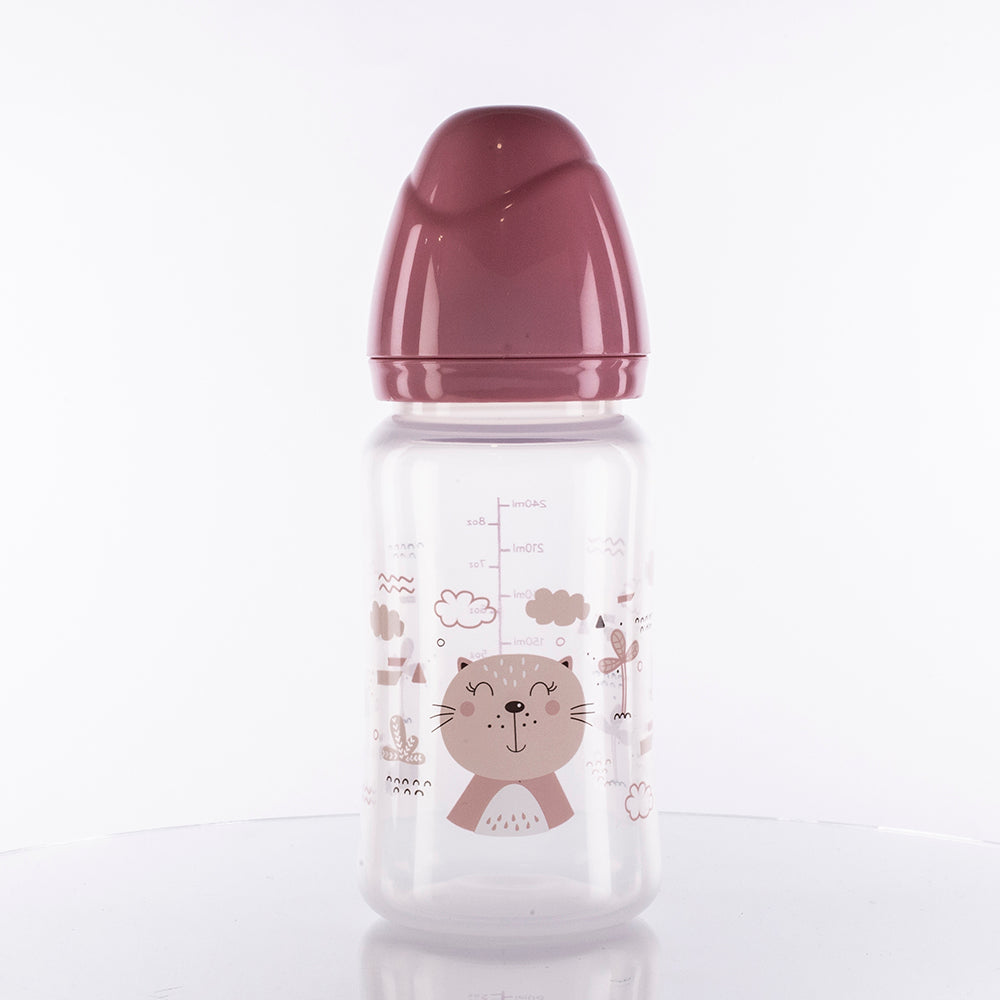 Sticluță pentru copii 240 ml, culoare: roz