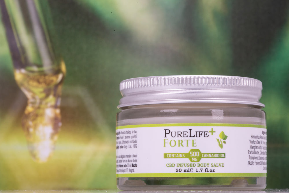 Cremă "Pure Life+ Forte" în combaterea psoriazisului sau a eczemei