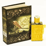 80 ml Eau de Perfume Aroob al Hub cu Arome Fructate de Santal și Mosc pentru Bărbați - Multilady.ro